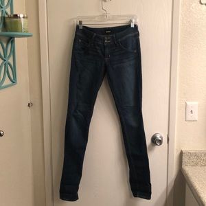 Hudson Collin Flap Skinny Jean/Medium Wash